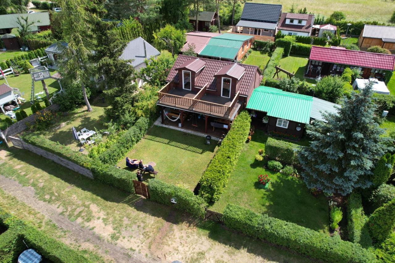 Domek Letniskowy Marmar Pierkunowo Exteriör bild